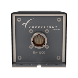 Front angle of FreeFlight Systems RA-4500 Radar Altimeter